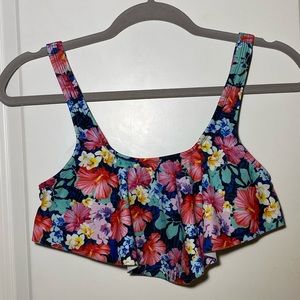 Floral Swim Top